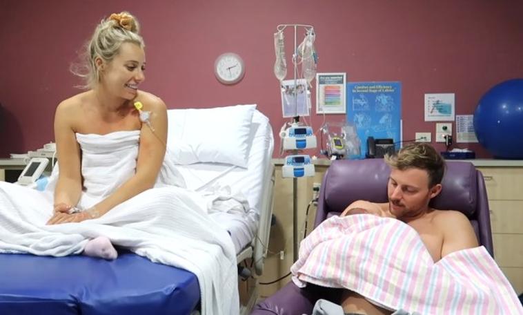 Ünlü youtuber doğum anını yayınladı