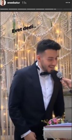 Ünlü YouTuber Enes Batur, Tulu Bacı ile evlendi! İşte ilk kareler
