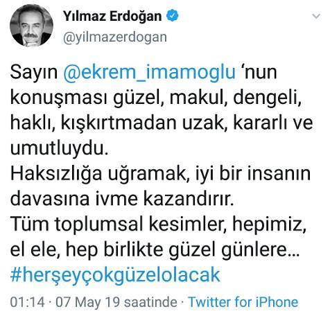 Sanatçılar 'herşeyçokgüzelolacak' dedi