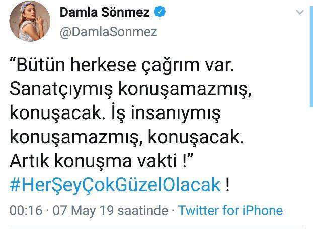 Sanatçılar 'herşeyçokgüzelolacak' dedi
