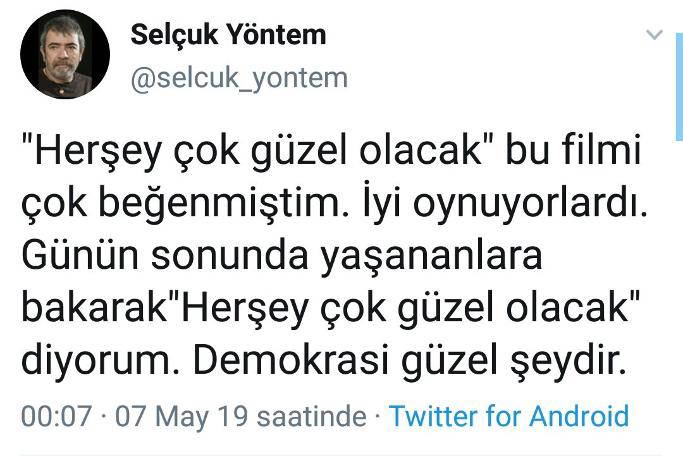 Sanatçılar 'herşeyçokgüzelolacak' dedi