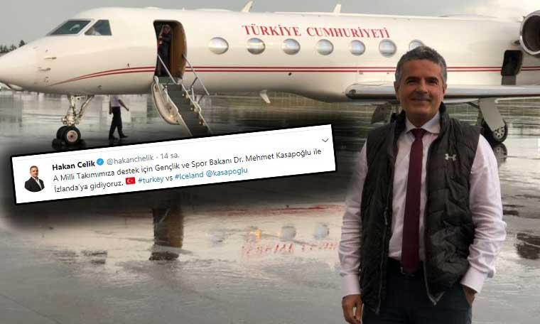 Gazeteci Hakan Çelik’e uçak tepkisi: İşimiz sizin gibilerin zevki için çalışıp vergi ödemek mi?