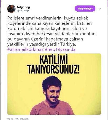 Ali İsmail Korkmaz unutulmadı: Altıncı yılında anılıyor