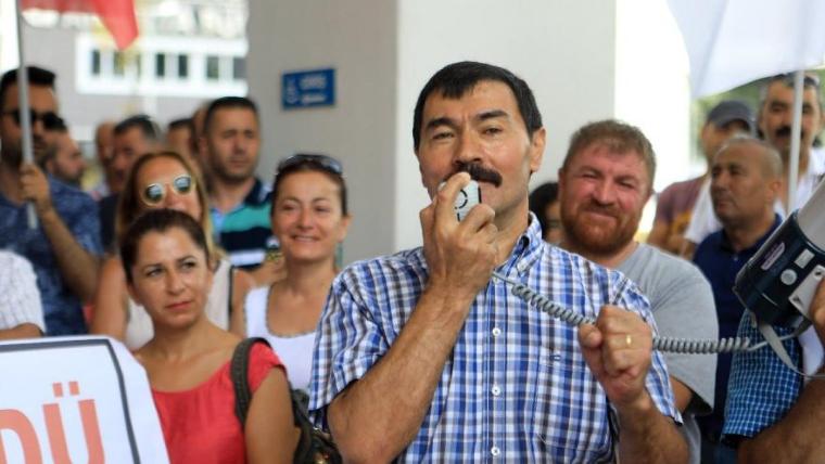 İhraç edildiği belediyeye davul zurnayla döndü