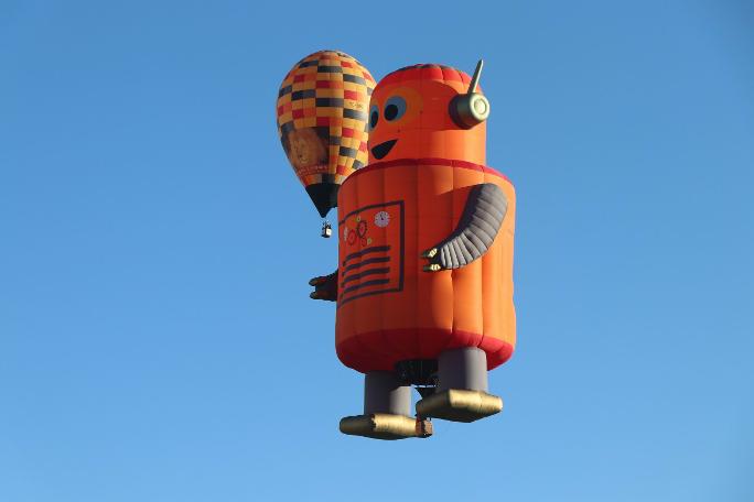 Ürgüp, 11 ülkeden 16 farklı şekilde balonla renklendi