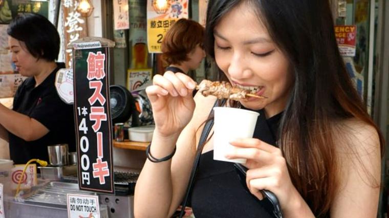 Japonya'da 33 yıl sonra ilk mezat: Balina etinin kilosu 140 dolardan satıldı