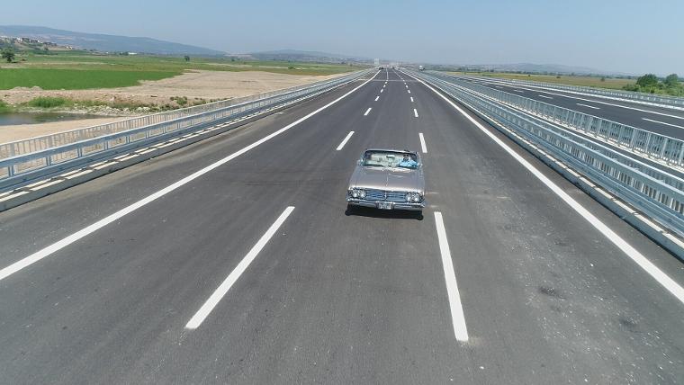 Türkiye'nin en pahalı yolunu, Erdoğan'dan önce test etti