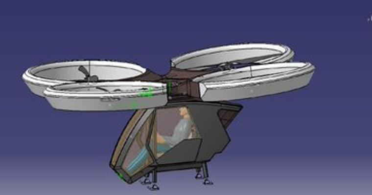 Damat açıkladı: Milli uçan araba