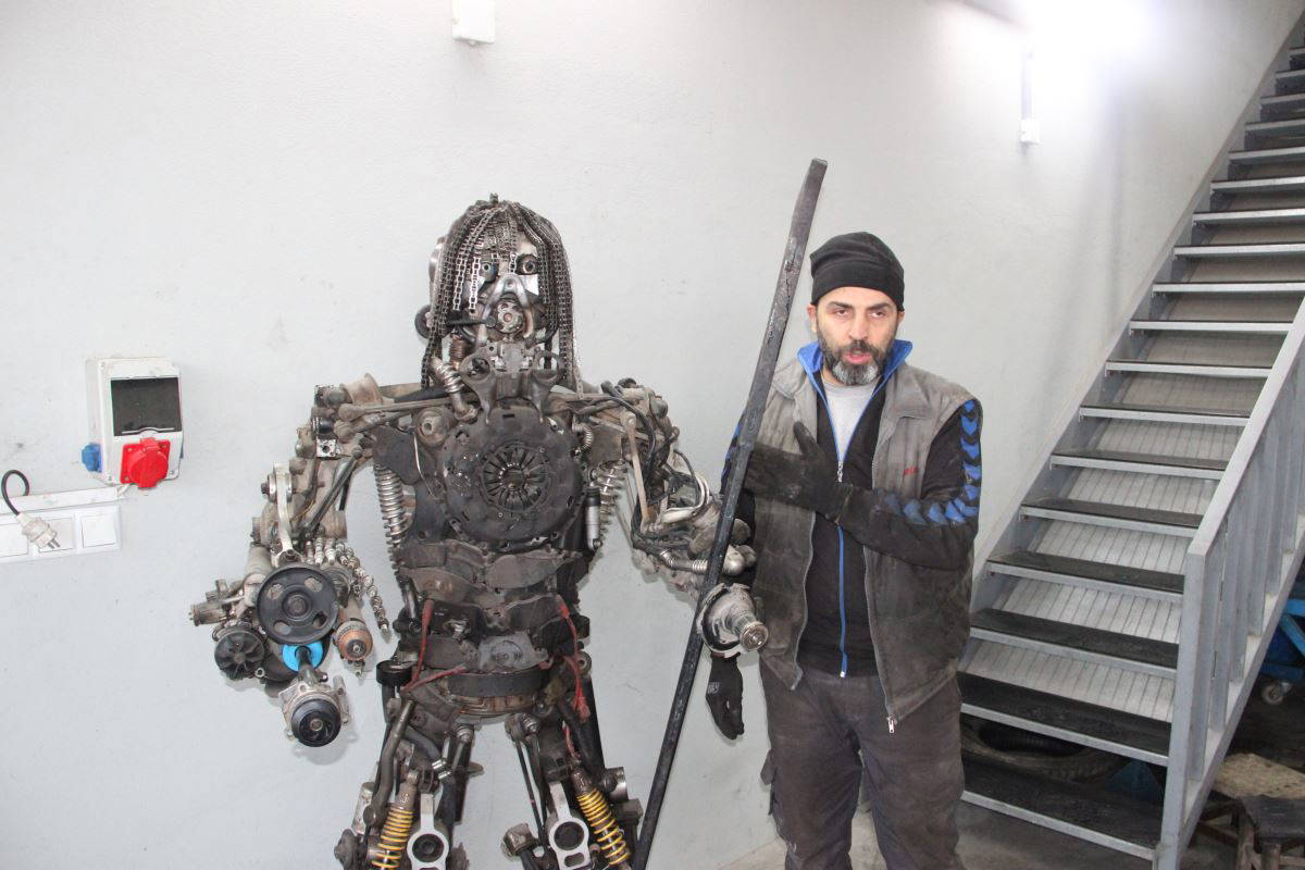 El becerisini hobiye dönüştürdü