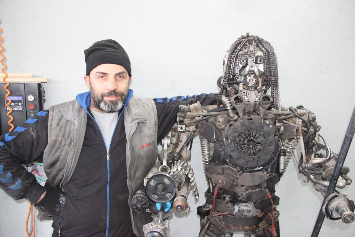 El becerisini hobiye dönüştürdü