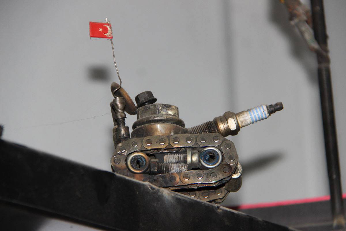 El becerisini hobiye dönüştürdü