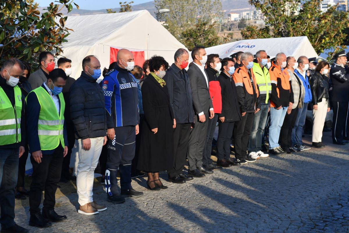 Çadır kentte duygusal anma