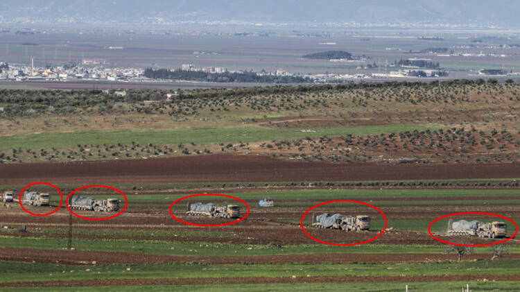 Sıcak görüntü! Türk tankları bölgede