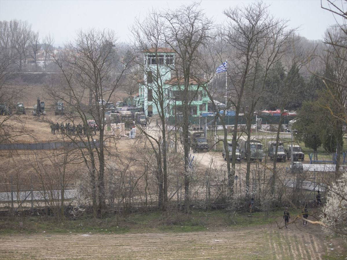 Yunanistan hudut birlikleri sınır hattına 