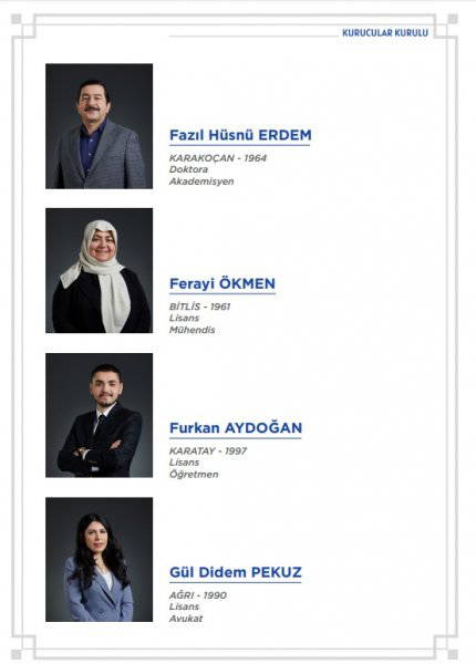 İşte Babacan’ın kurduğu partinin kurucular kurulunun tam listesi