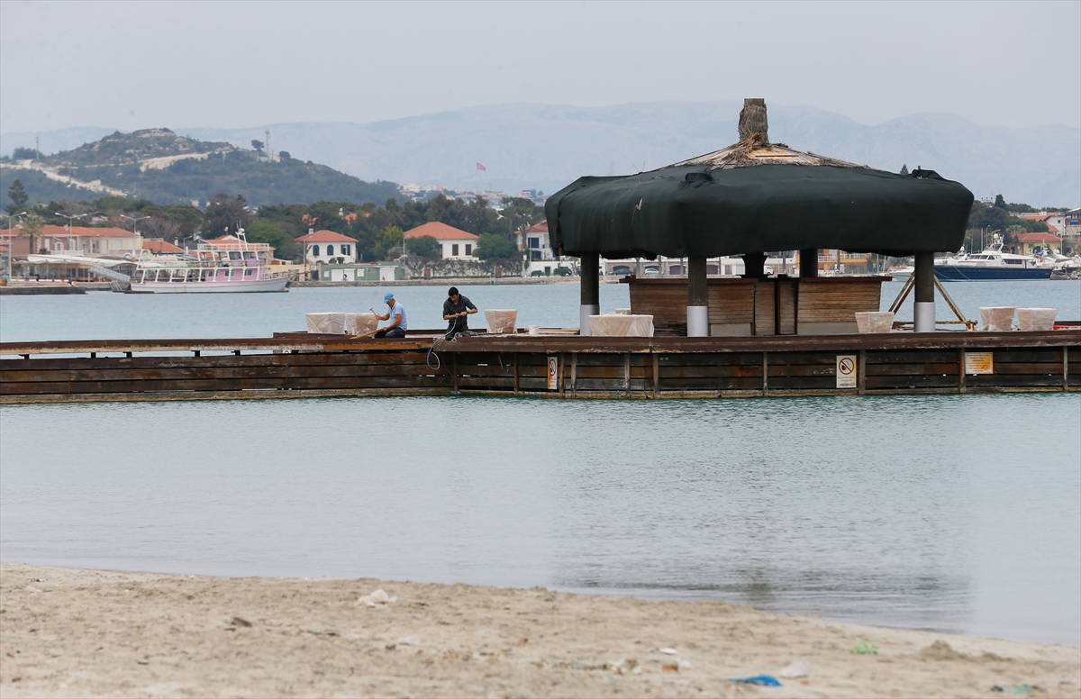 Çeşme Covid-19 sonrası turizm sezonuna hazırlanıyor
