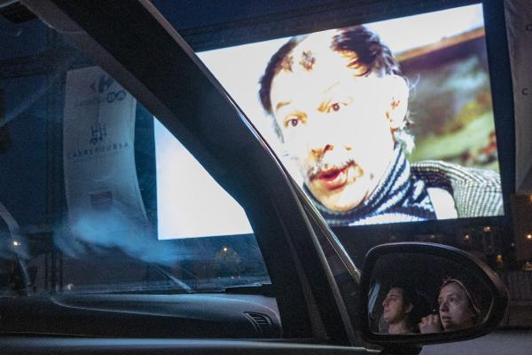 İstanbul’da arabalı açık hava sinema keyfi