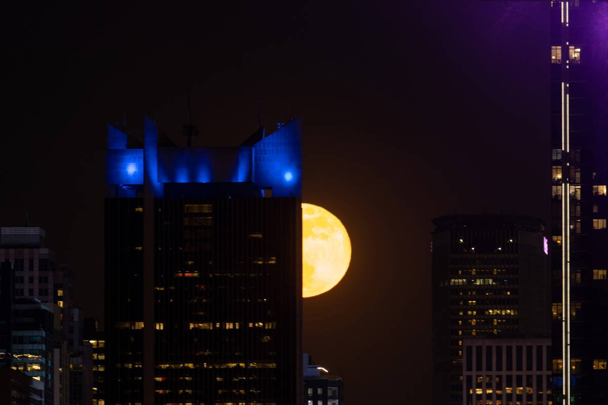 New York’ta dolunay