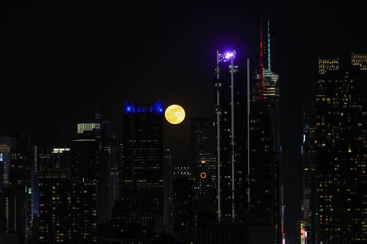 New York’ta dolunay