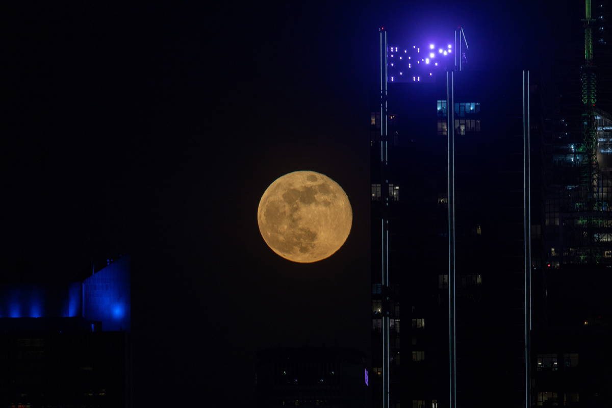 New York’ta dolunay