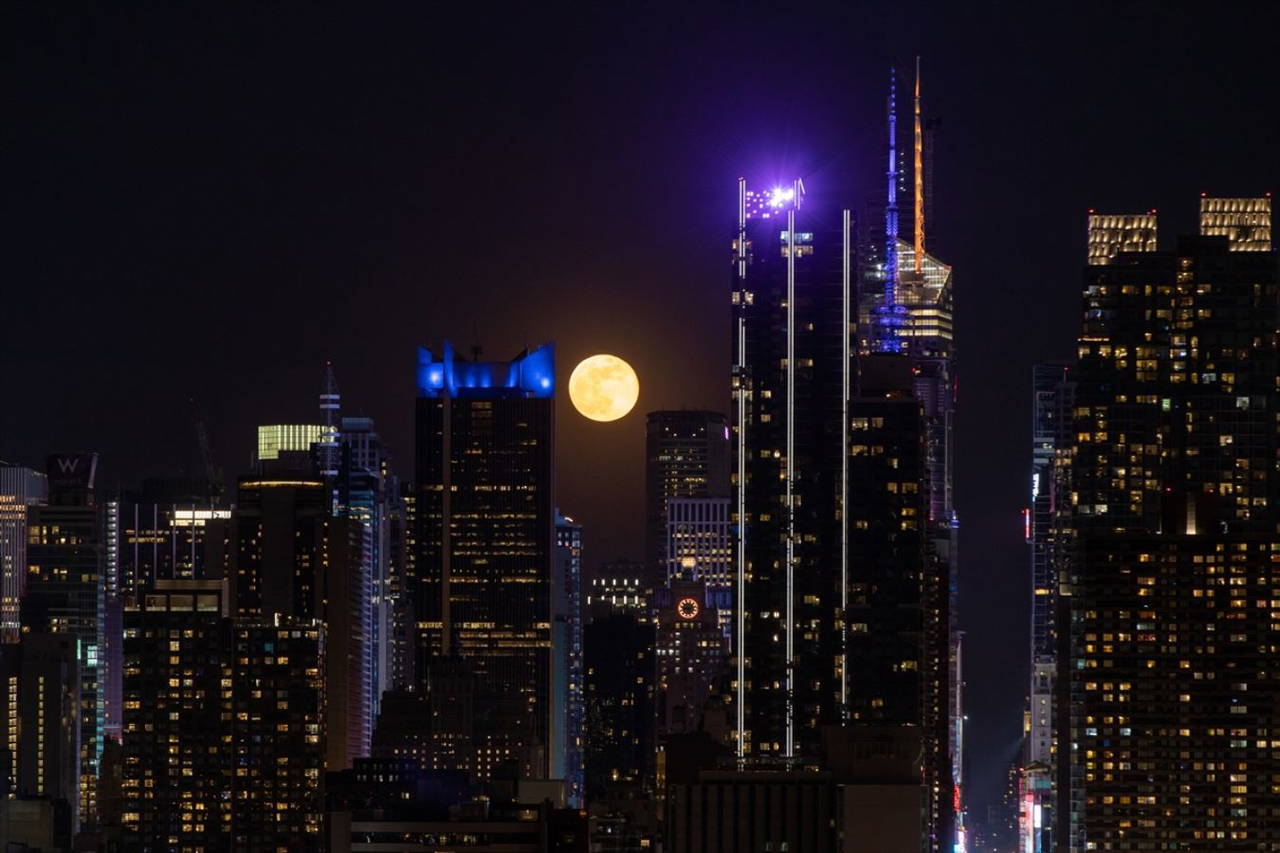 New York’ta dolunay