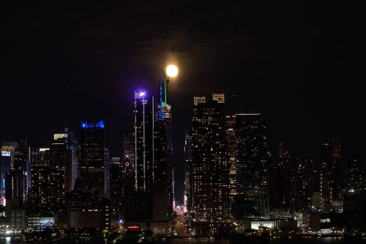 New York’ta dolunay