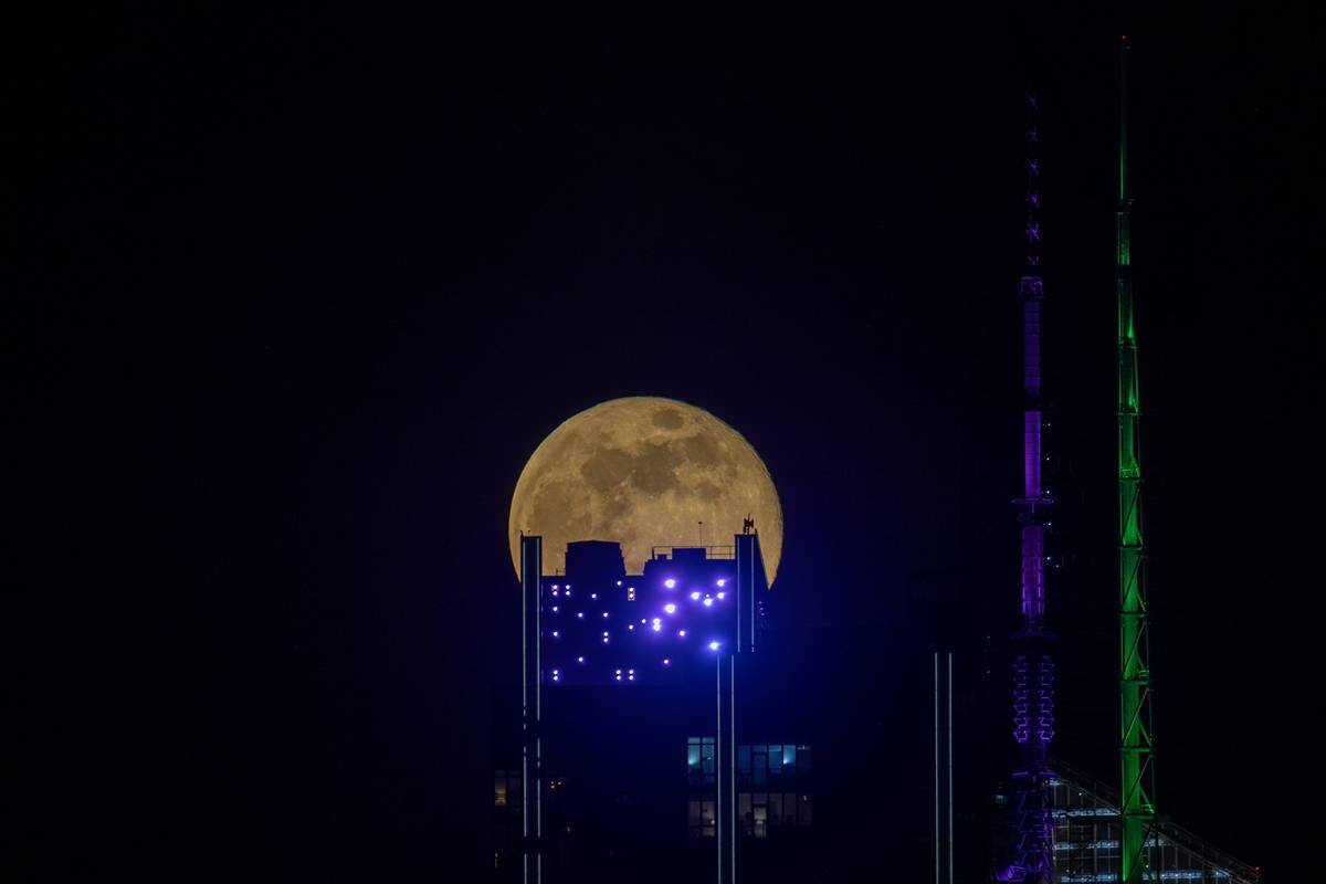 New York’ta dolunay