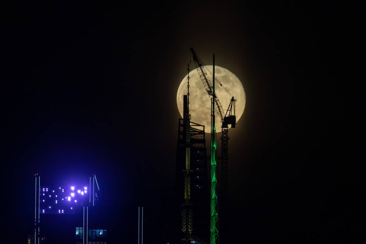 New York’ta dolunay