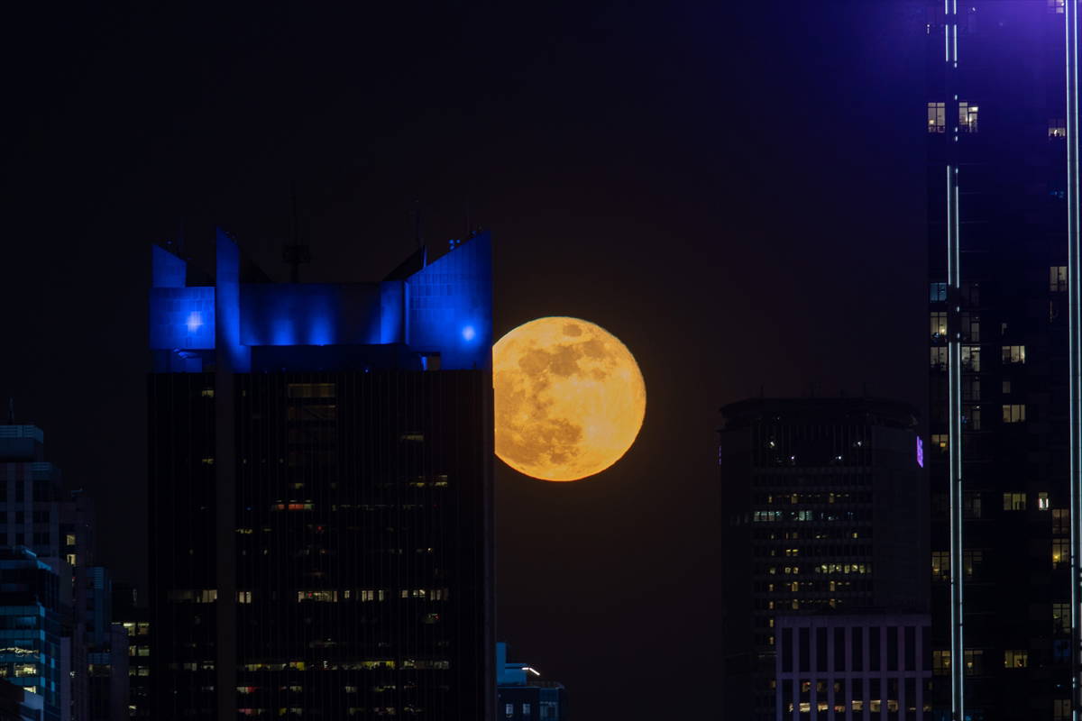 New York’ta dolunay