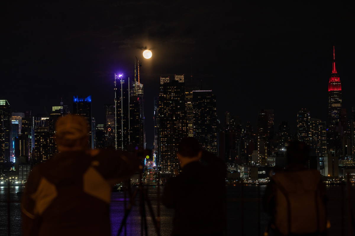 New York’ta dolunay