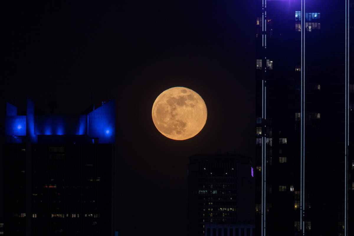 New York’ta dolunay