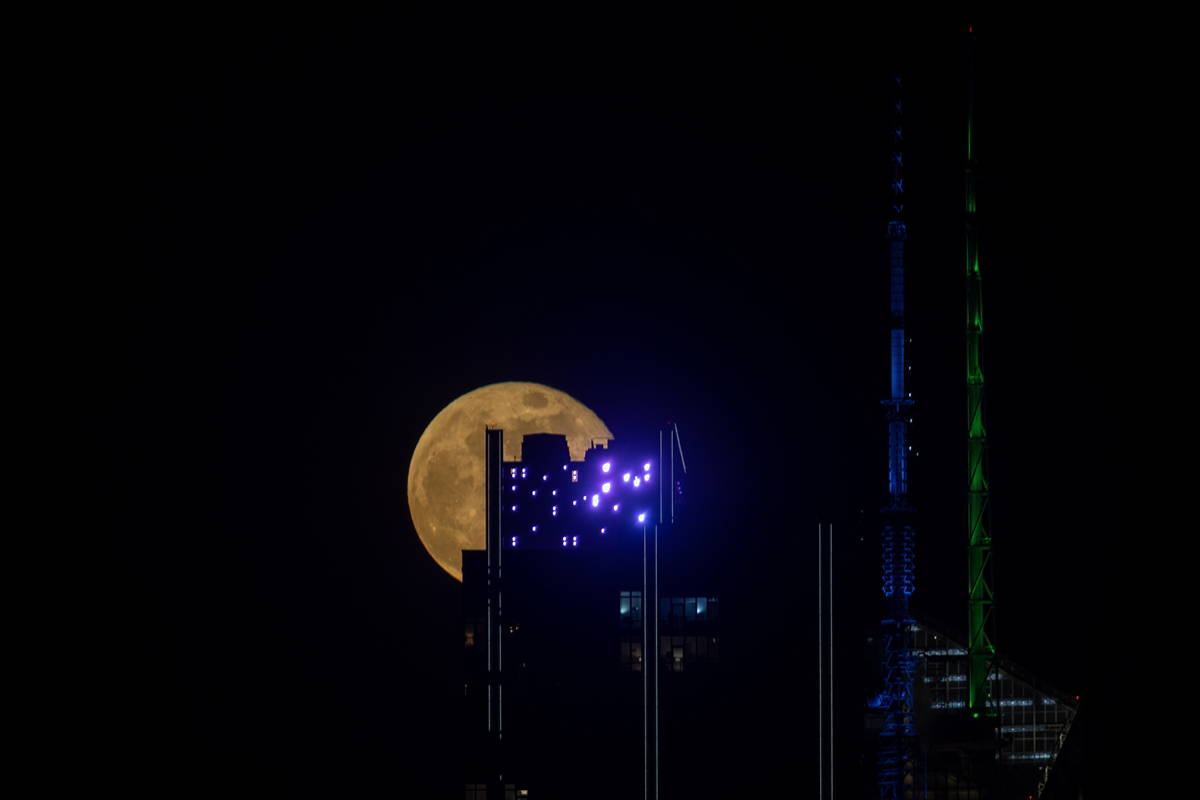 New York’ta dolunay