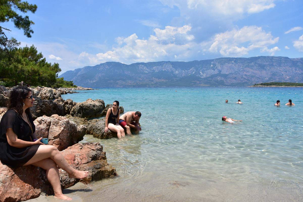 Yer Muğla: Tropik adayı andırıyor
