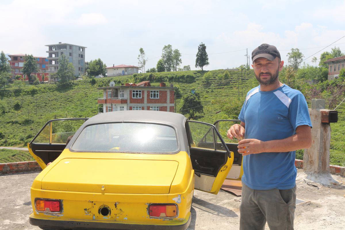 Satmaya kıyamadı çatıya koydu