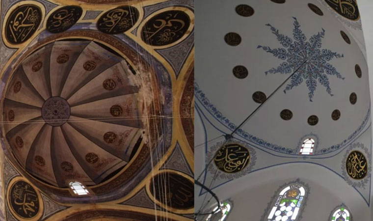 Kastamonu’da 500 yıllık cami restorasyonuna  tepki