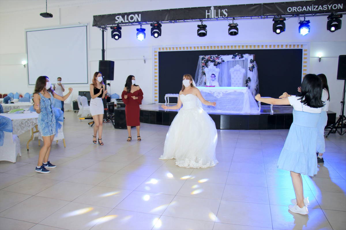 Mersin'de düğün salonlarında alınacak önlemler 