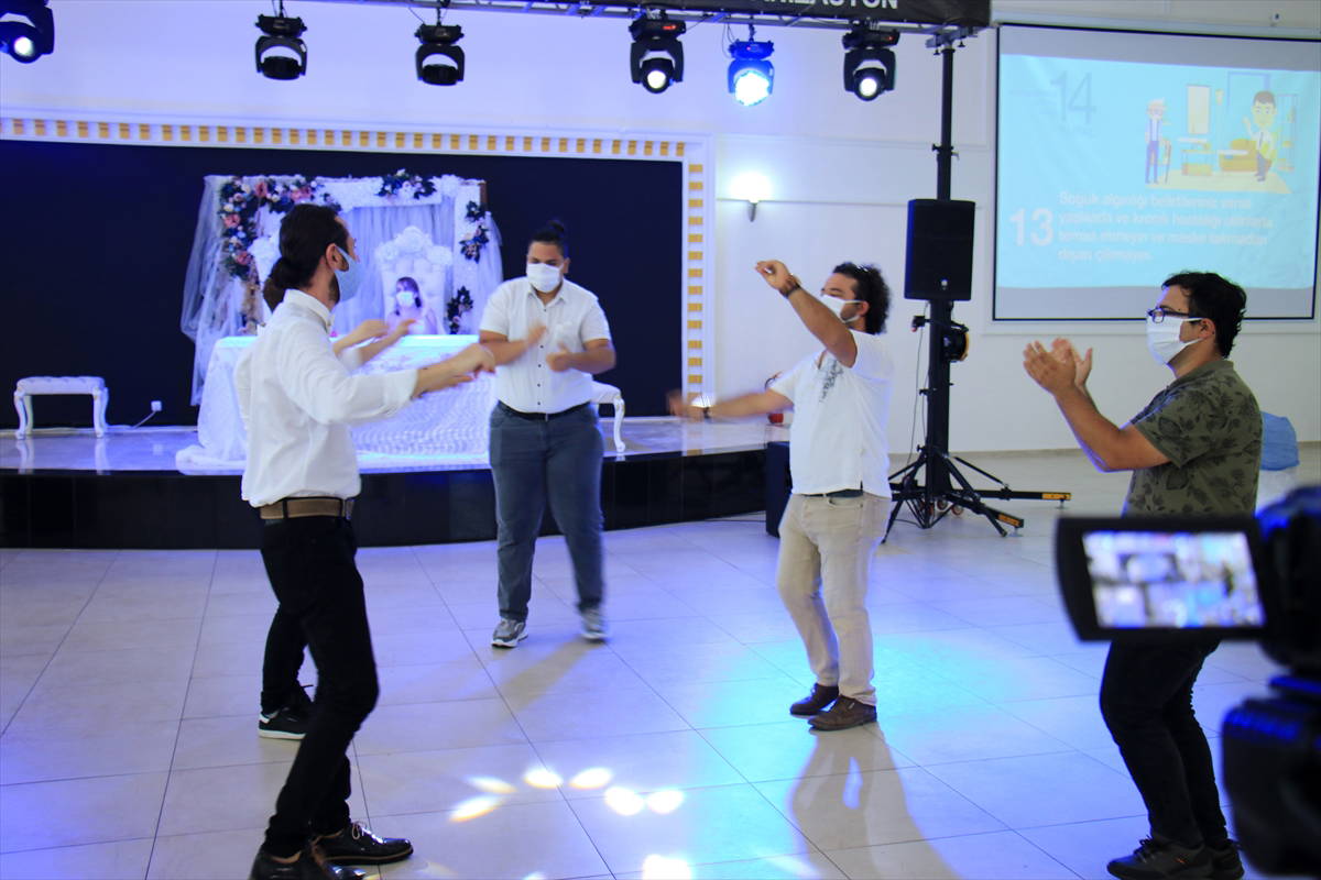 Mersin'de düğün salonlarında alınacak önlemler 