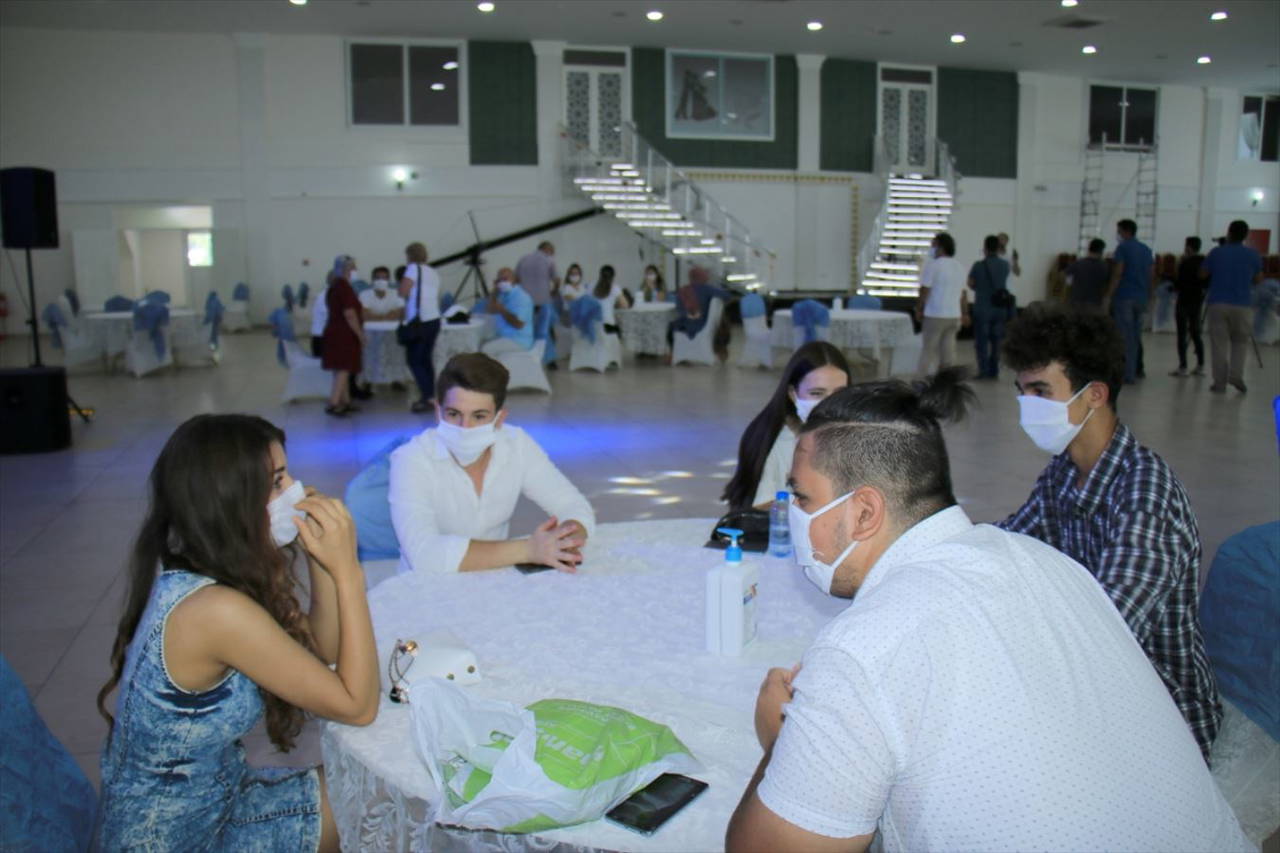 Mersin'de düğün salonlarında alınacak önlemler 