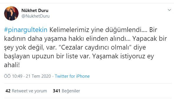 Sosyal medya Pınar için ayağa kalktı: Yaşamak istiyoruz ey ahali!