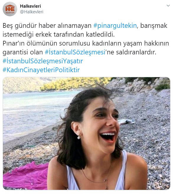 Sosyal medya Pınar için ayağa kalktı: Yaşamak istiyoruz ey ahali!