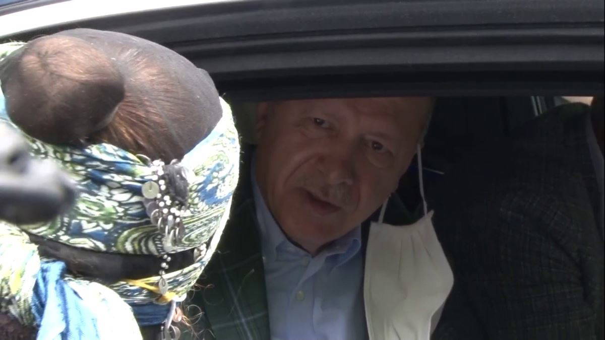 Cumhurbaşkanı Erdoğan, Ayder Yaylası'nda