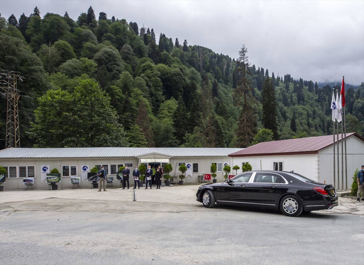 Cumhurbaşkanı Erdoğan, Ayder Yaylası'nda