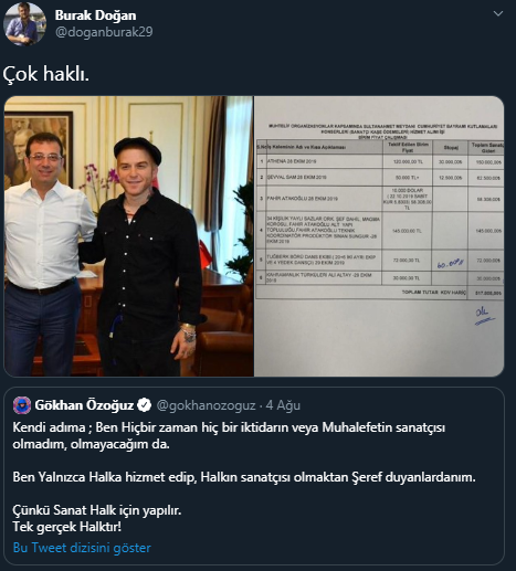 Gökhan Özoğuz'dan Yeni Şafak muhabirine yanıt: Pis kokuyor