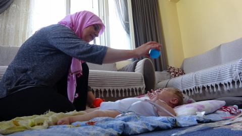 SMA hastası İkra Deniz'in tedavi olabilmesi için son 1 ay kaldı