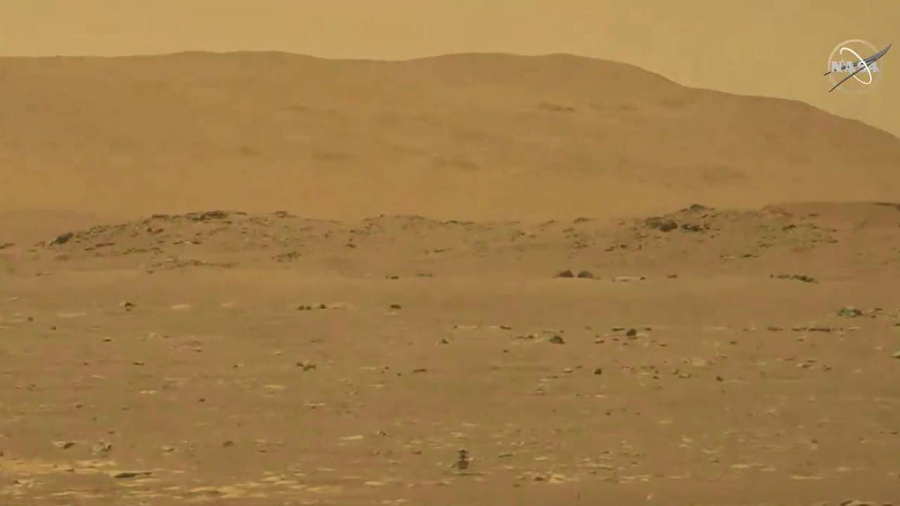 Mars'ta ilk helikopter uçuşu gerçekleşti