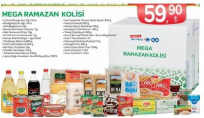 Kriz ramazan kolilerine de yansıdı