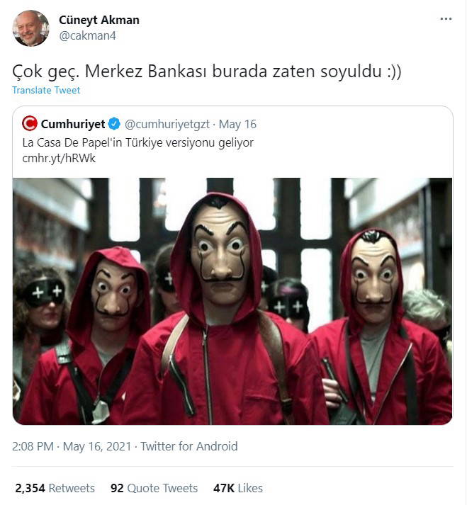 CHP lideri Kılıçdaroğlu ve siyasilerden La Casa De Papel Türkiye yorumu