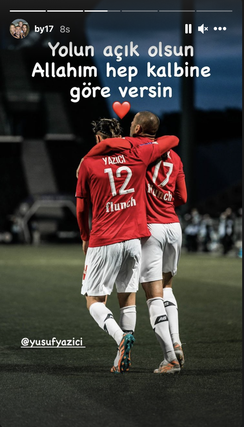 Burak Yılmaz'ın paylaşımları, 