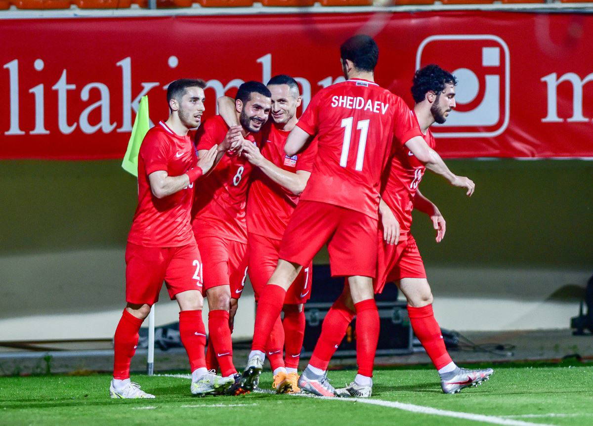 Türkiye Milli Takımı Azerbaycan'ı 2-1 mağlup etti