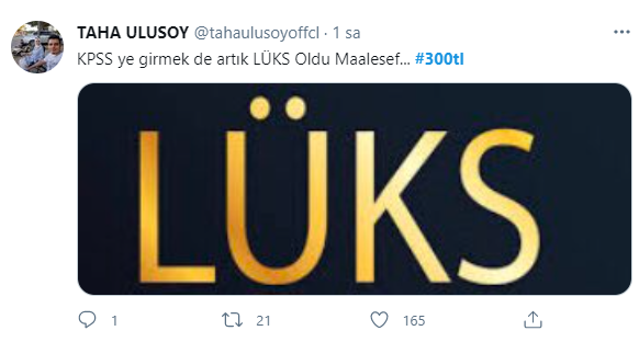 KPSS için 300 TL sınav ücreti istenmesine sosyal medyadan tepki!